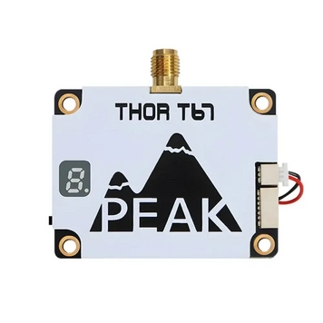 Відео передавач PEAK THOR T67 6.1G-7.2G 3W 64 канали FPV VTX PEAK-THOR-T67 фото