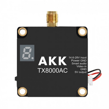 AKK TX8000AC Ultra Long Range 8W 4.9&ndash;6GHz 96CH  AKK-VTX-TX8000AC фото