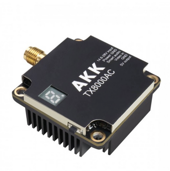 AKK TX8000AC Ultra Long Range 8W 4.9&ndash;6GHz 96CH  AKK-VTX-TX8000AC фото
