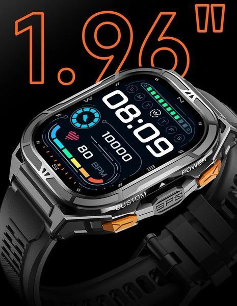 Розумний годинник RuggedPhones Smart Watch X5 з AMOLED-екраном RP-SW-X5 фото