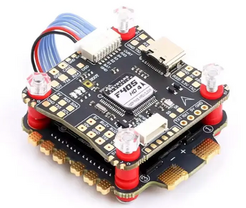 Стек Skystars F405 HD4 + KM50A BLHeli 50А 3-6S 30&times;30 FPV SS-F405-HD4-50A фото