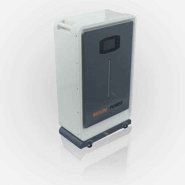 Настінний акумулятор Braun Power LiFePO4 51.2V 314Ah з BMS (16.0 кВт&middot;год) для ДБЖ та інвертора BP_01 фото