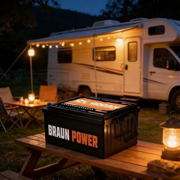 Акумулятор LiFePO4 BraunPower 12V 400Ah для ДБЖ та сонячних станцій BP-LFP-12-400 фото