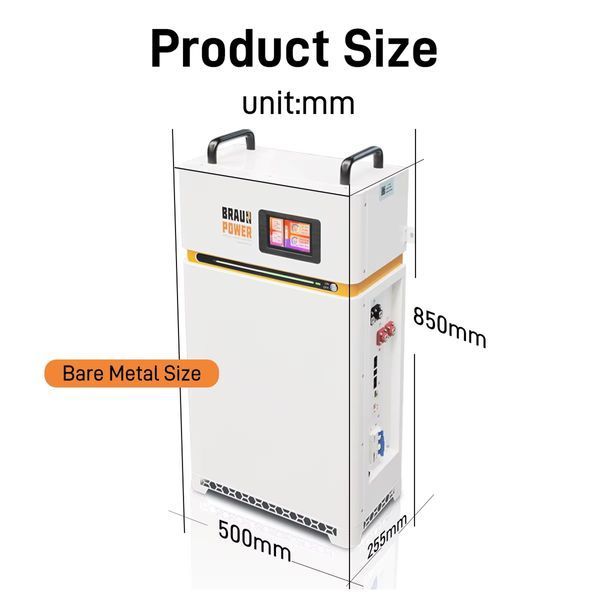 Акумулятор LiFePO4 Braun Power 51.2V 314Ah з BMS (16.0 кВт&middot;год) літій-залізо-фосфатний акумулятор для ДБЖ (UPS) BP-LFP-51V314 фото