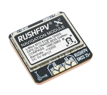 GPS модуль RushFPV GNSS PRO з компасом HMC5883 u-blox M10 RUSH-GNSS-PRO-5883 фото