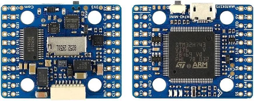 Польотний контролер Matek H743-MINI V3 20x20 для крила та мультиротора MTK-FC-H743-MINI-V3 фото