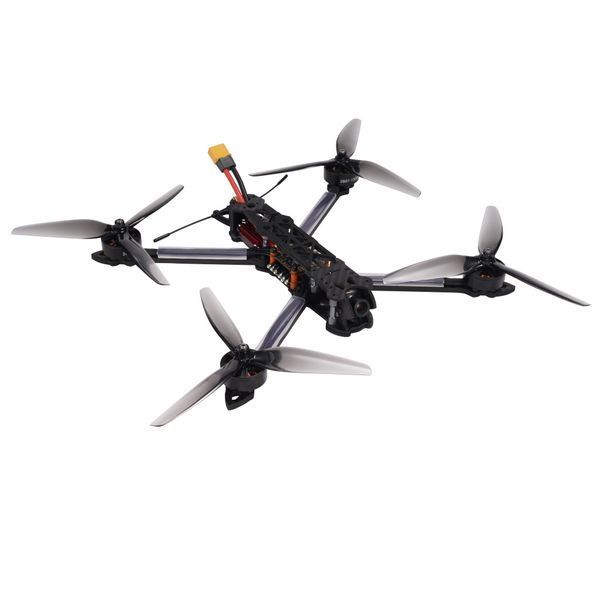 Квадрокоптер 7-дюймовий FPV дрон DEXTER Mark4 6S ELRS 915 МГц з акумулятором 4500 мАг для дальніх польотів RN-FPV-DEXTER-7D-6S-BAT фото