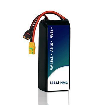 Акумулятор 14S Li-NMC 73Ah, 3781Wh для БПЛА, НРК (Вампір/Баба Яга/Кажан/Немезіс/Агро дрон) 14S73-NMC фото