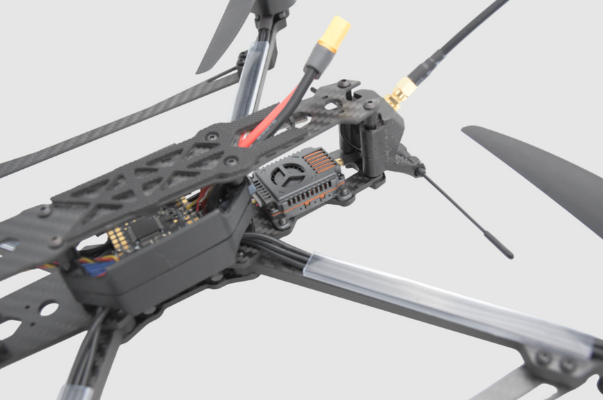 Квадрокоптер 10-дюймовий FPV дрон DEXTER Mark4 6S ELRS 915 МГц з акумулятором 8500 мАг для дальніх польотів RN-FPV-DEXTER-10D-6S2P фото