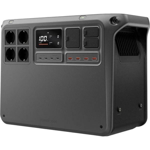 Зарядна станція DJI Power 2000 LiFePO4 2048 Вт&middot;год 3000 Вт для дому з UPS CP.DY.00000171.01 фото