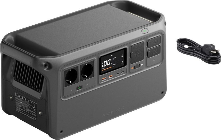Зарядна станція DJI Power 1000 V2 LiFePO4 1024 Вт&middot;год 2600 Вт для дому CP.DY.00000185.01 фото