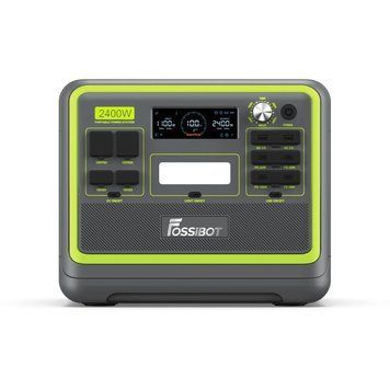 Зарядна станція Fossibot F2400 green, 2400 Вт, 2048 Вт*год FF2400 фото