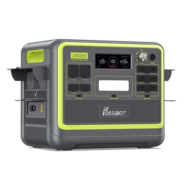 Зарядна станція Fossibot F2400 green, 2400 Вт, 2048 Вт*год FF2400 фото