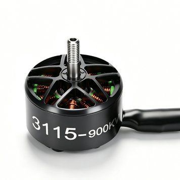 Мотор безколекторний 3115 900KV 6S для FPV дрона 10 дюймів вантажний для дальніх польотів RN-FPV-MOT-3115-900KV фото