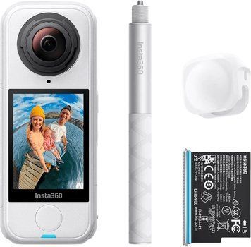 Екшн-камера Insta360 X4 Air Starter Bundle Arctic White INSTA360-X4AIR-STARTER-WHT фото