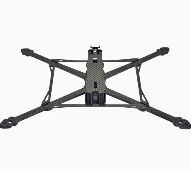 Рама для FPV дрона Mark4 V3 PRO 13 дюймів карбон 3K T300 колісна база 565 мм FPV-MK4-V3-PRO-13-565 фото