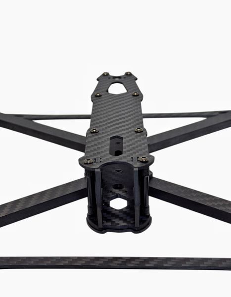Рама для FPV дрона Mark4 V2 13 дюймів карбон 3K T300 колісна база 536 мм FPV-MK4-V2-13-536 фото