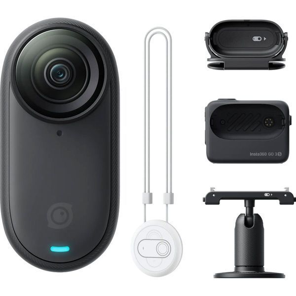 Екшн-камера Insta360 GO 3S 128GB Standard Bundle Midnight Black INSTA360-GO3S-128-BLK фото