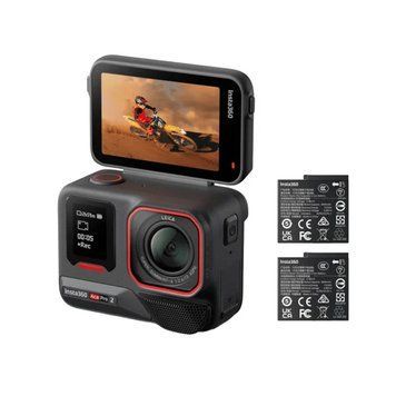 Екшн-камера Insta360 Ace Pro 2 Double Battery Black INSTA360-ACEPRO2-DUAL-BLK фото