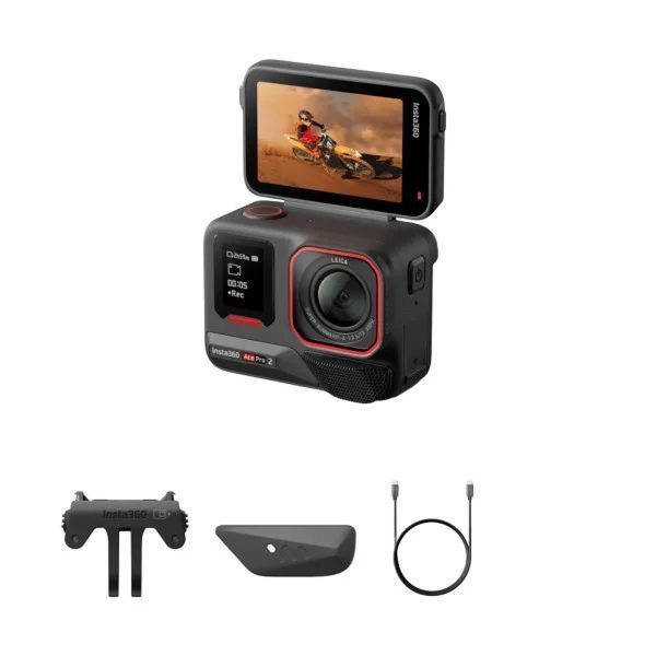 Екшн-камера Insta360 Ace Pro 2 Double Battery Black INSTA360-ACEPRO2-DUAL-BLK фото