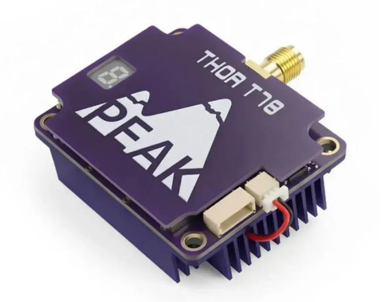 Відеопередавач Peakfpv THOR T78 3W 7.2-8G PEAK-THOR-T78 фото