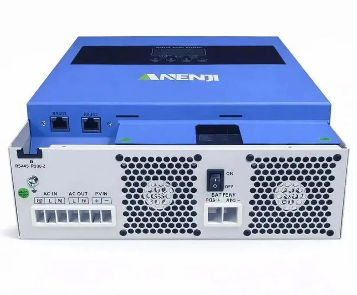 Гібридний сонячний інвертор ANENJI 4.2 кВт 24 В з Wi-Fi та MPPT 100 А (ANJ-4200W-24V) ANJ-4200W-24V фото