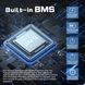 Акумулятор LiFePO4 ANENJI 12.8V 100Ah з BMS для сонячних станцій, до 6000+ циклів  AN-LFP-12V100 фото 3